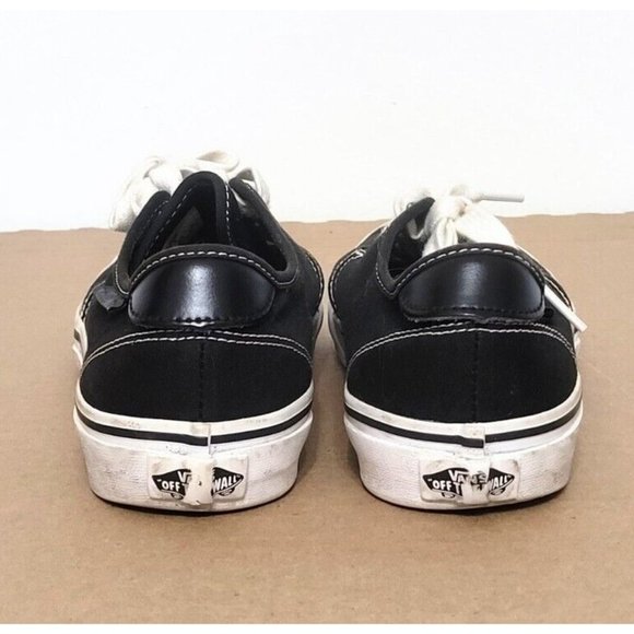 VANS Classic Era Black Canvas Skateboarding Shoes Sneakers Women's Size 7.5 - Picture 3 of 10